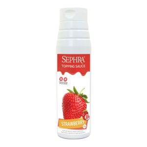 Strawberry Sparkle Flavour Topping Sauce
