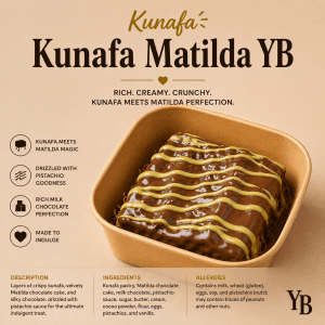 kunafa Matilda Cake YB