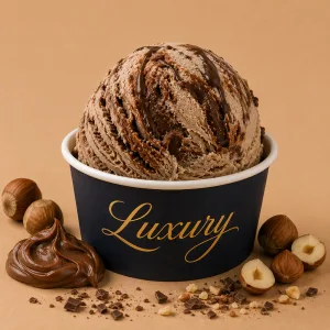 Hazelnut Creme Luxury Ice Cream