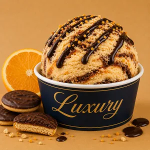 Jaffa Cakes Luxury Ice Cream 5ltr