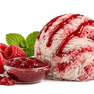 Raspberry Ripple Luxury Ice Cream 5ltr