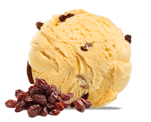 Rum & Raisin Luxury Ice Cream 5ltr