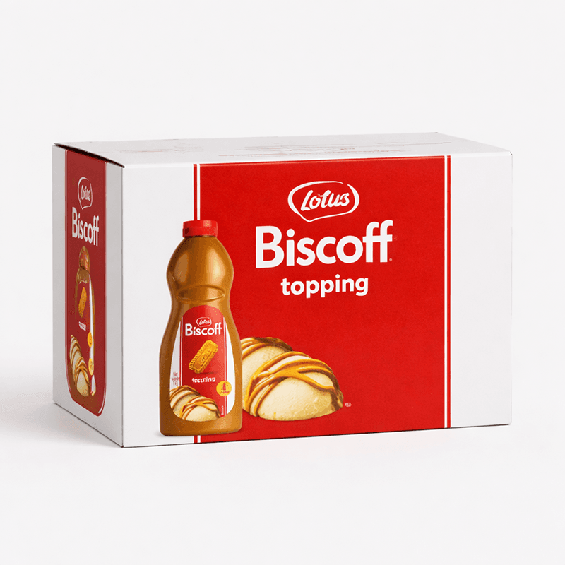 Biscoff Topping Sauce Box