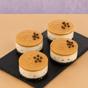 Millionaire individual cheesecake