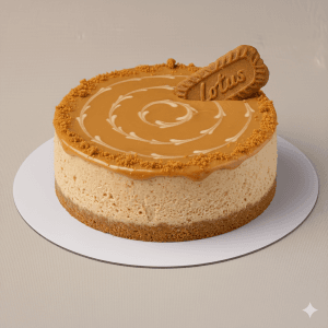 Individual Lotus Biscoff Cheesecake