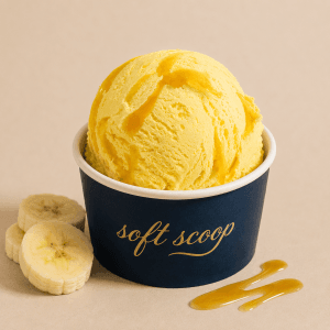 Soft Scoop Banana Ice Cream