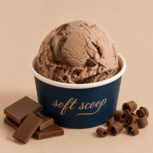Chocolate Soft Scoop