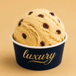 Rum & Raisin Luxury Ice Cream 5ltr