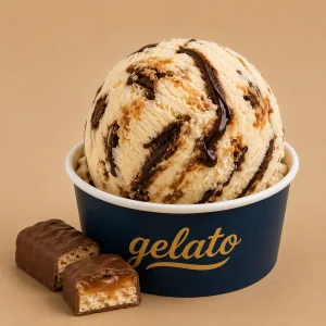 Snickerz Gelato