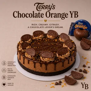 Terrys Chocolate Orange Cheesecake YB