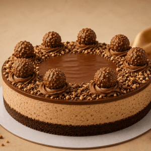 Ferrero Rocher Cheesecake