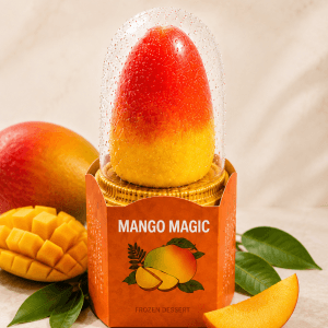 Frosty Mango Magic ice cream