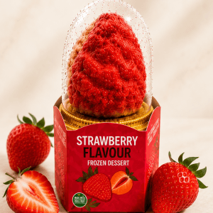 Frosty Strawberry Ice cream